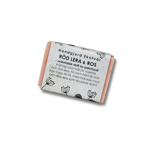 Organic Soap Red Clay & Rose