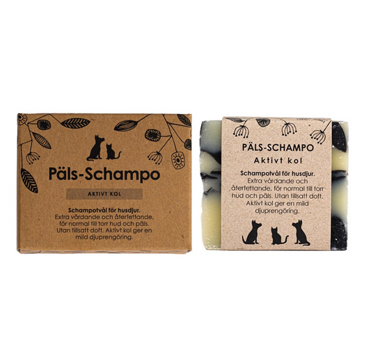 Pet Fur Shampoo Soap Activated Charcoal