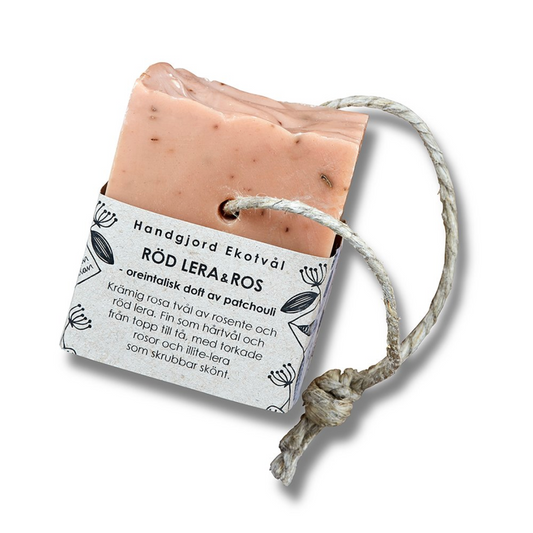 Organic Soap Red Clay & Rose