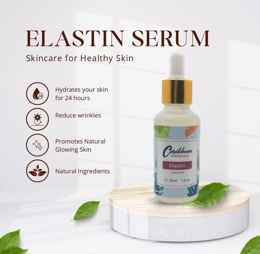 Caribbean Emerald Elastin Serum - 30ml